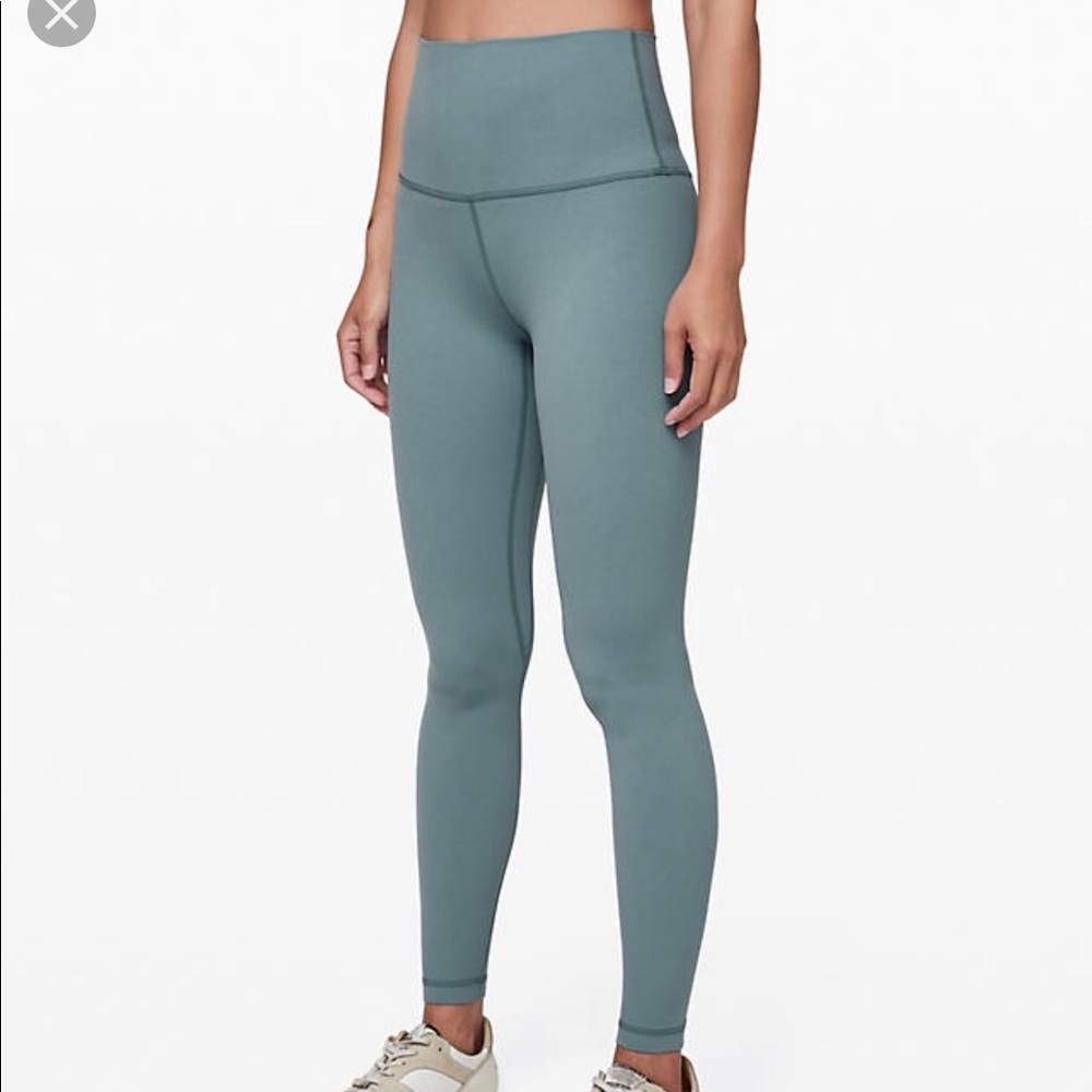 ISO blue lululemon leggings